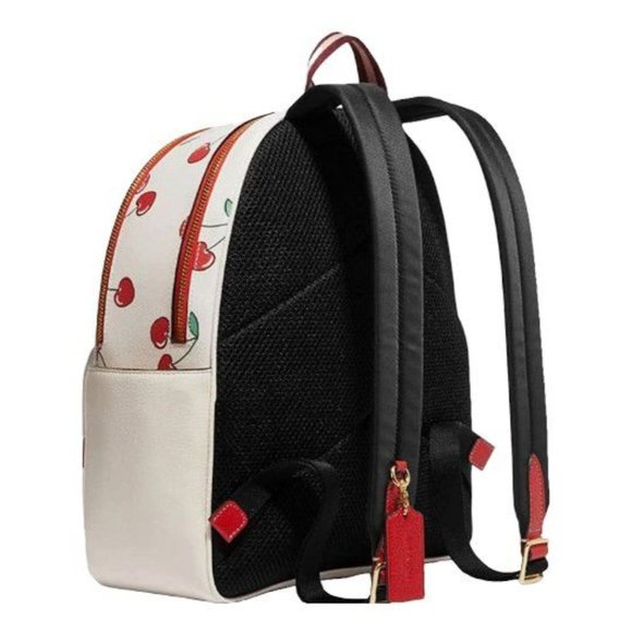 NWT COACH Court Backpack With Heart Cherry Print | Comp Value $450 | CE628 - Picture 8 of 9
